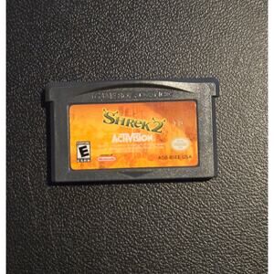 Shrek 2 Game Boy Advance GBA Cartridge Activision AGB-BSEE-USA Gray Loose Cart